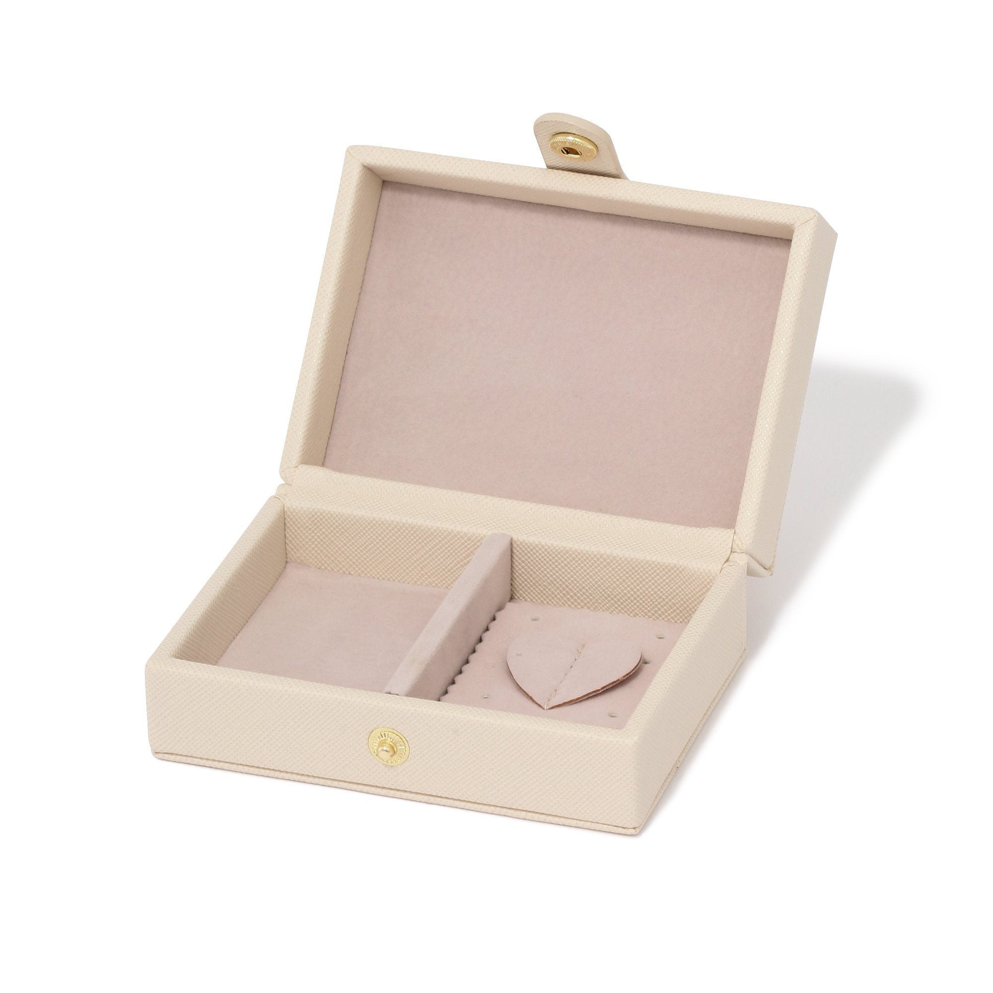 BICOLOR JEWELRY BOX LARGE BEIGE