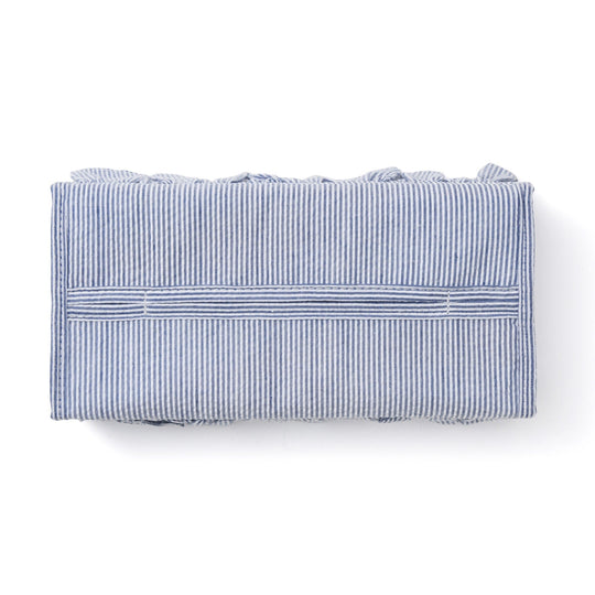 FRILL TISSUE COVER BLUE