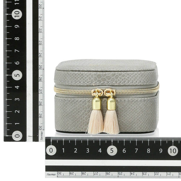 FLAVIA TRAVEL JEWELRY BOX Gray