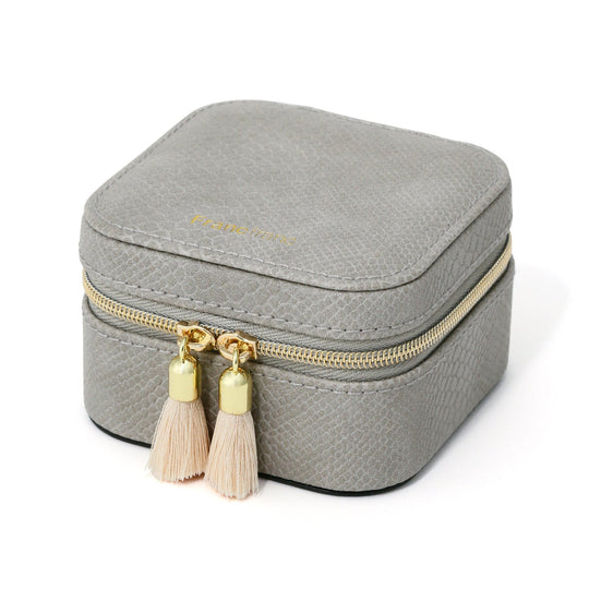 FLAVIA TRAVEL JEWELRY BOX Gray
