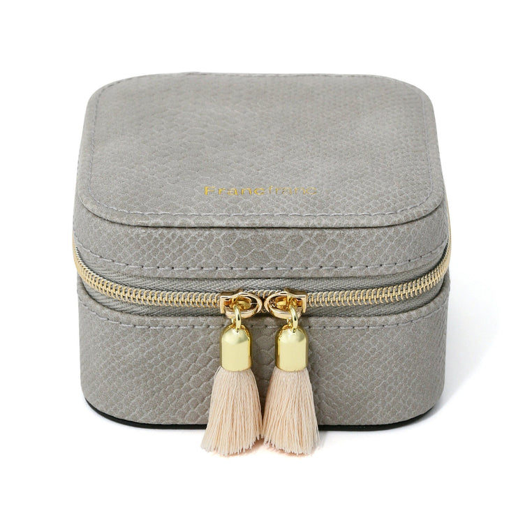 FLAVIA TRAVEL JEWELRY BOX Gray