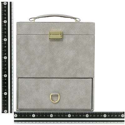 FLAVIA COSMETIC BOX Gray