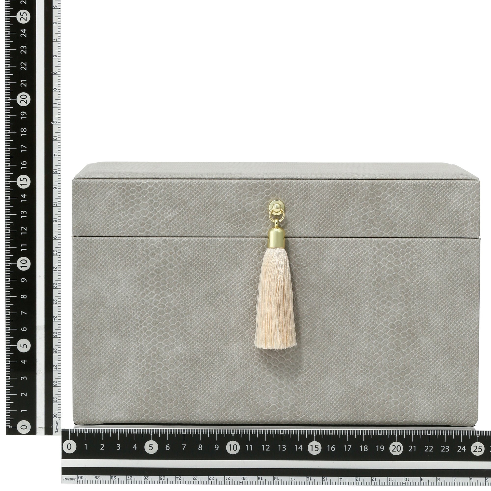 FLAVIA JEWELRY BOX LARGE GRAY