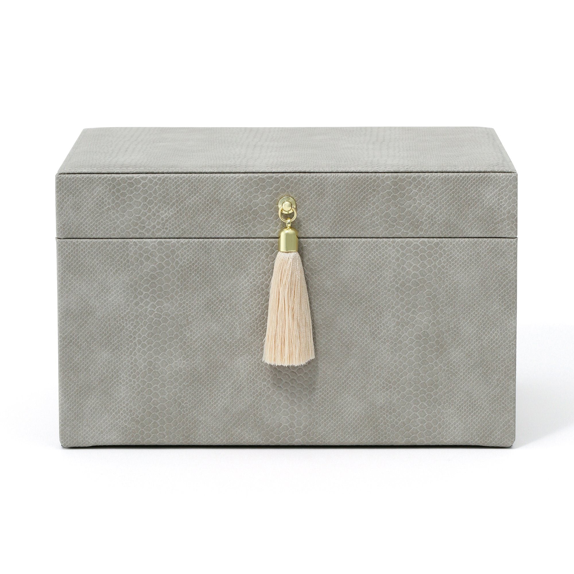 FLAVIA JEWELRY BOX LARGE GRAY