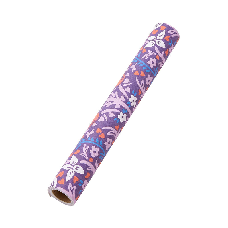 ANNA SUI REMOVABLE WALL PAPER FLOWER PURPLE