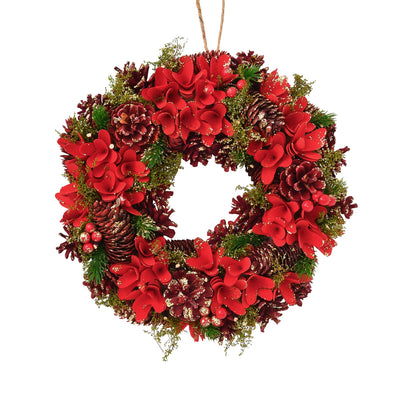 WREATH LARGE RED