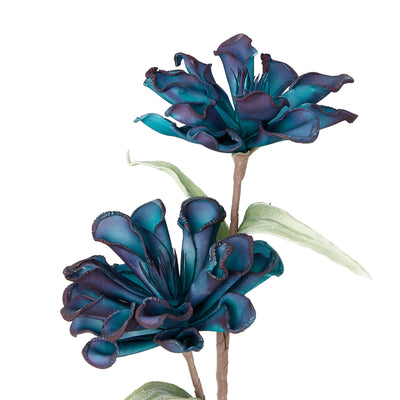 22AW ARTPLANT FLOWER  BLUE