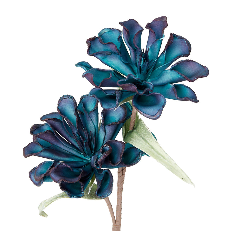 22AW ARTPLANT FLOWER  BLUE