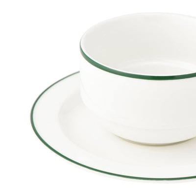 FOODIE CUP&SAUCER GREEN