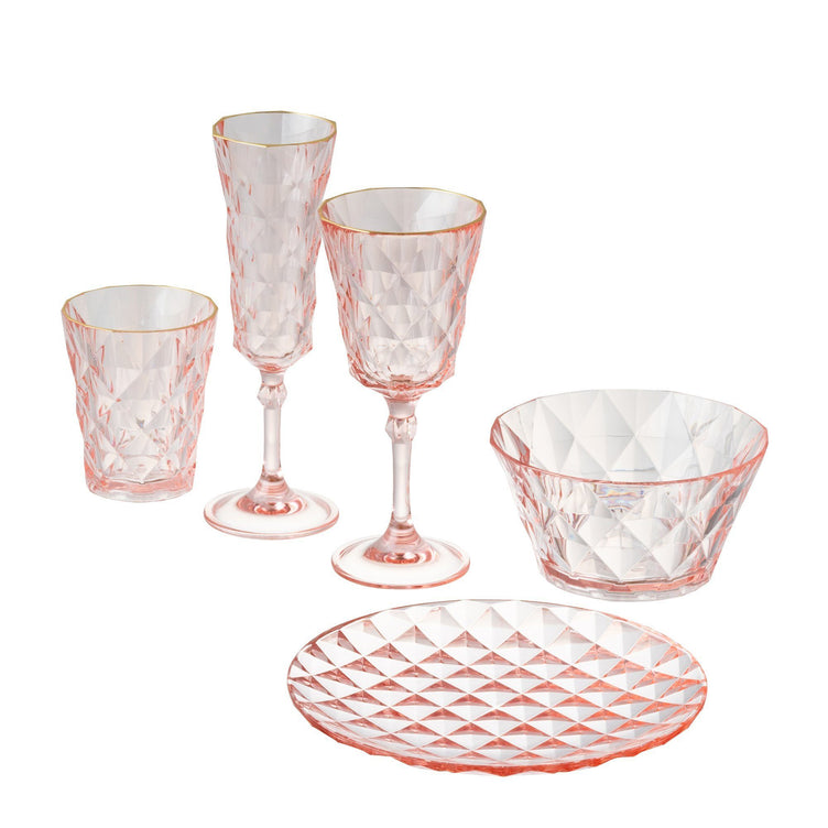 TRIA PLATE LIGHT PINK