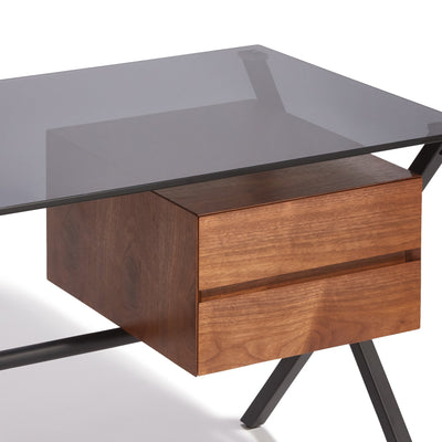 Saggio Desk Brown (A) (W1200×D660×H730)