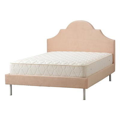 Brissa Bed Crown Double Pink (A) (W1485 x D2085 x H1255mm)