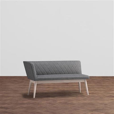 PIONI Couch R Gray x White (W1350 × D537 × H740)